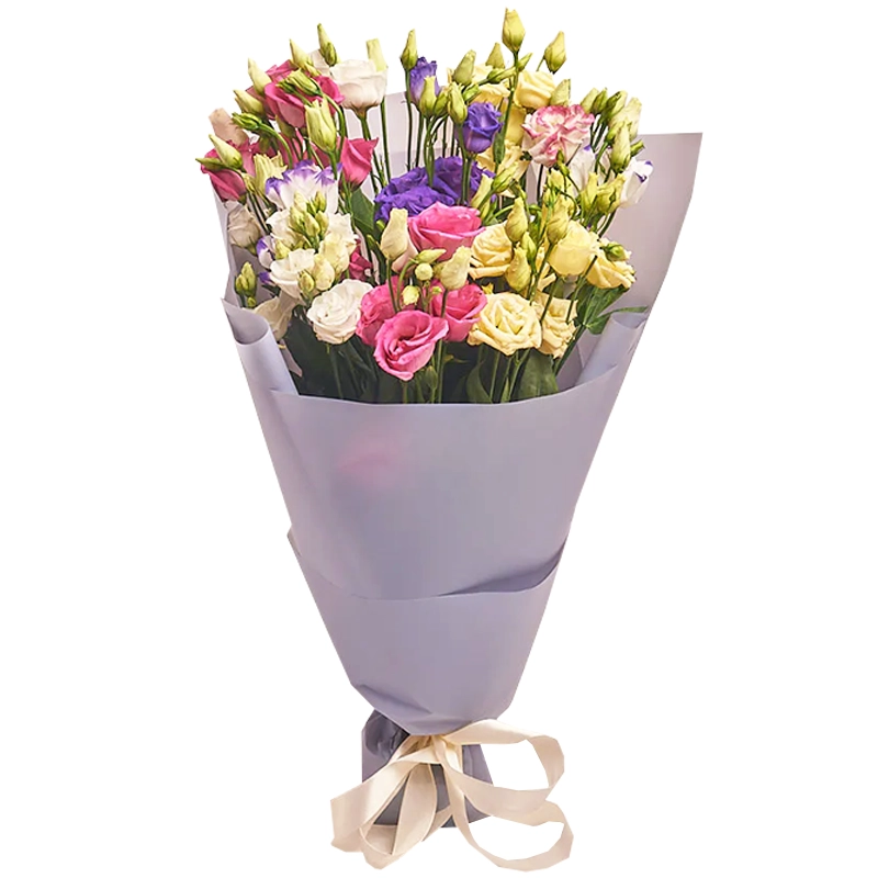 Букет из 11 эустом микс